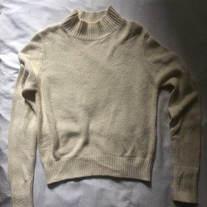 aritzia wilfred chenille sweater medium